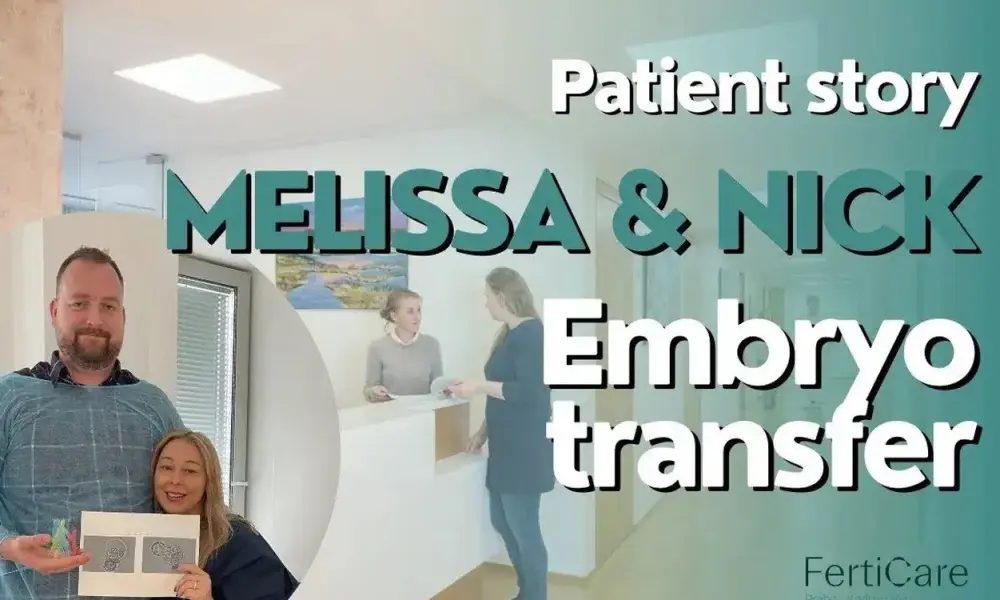 Melissa et Nick &ndash; Transfert d&rsquo;embryons